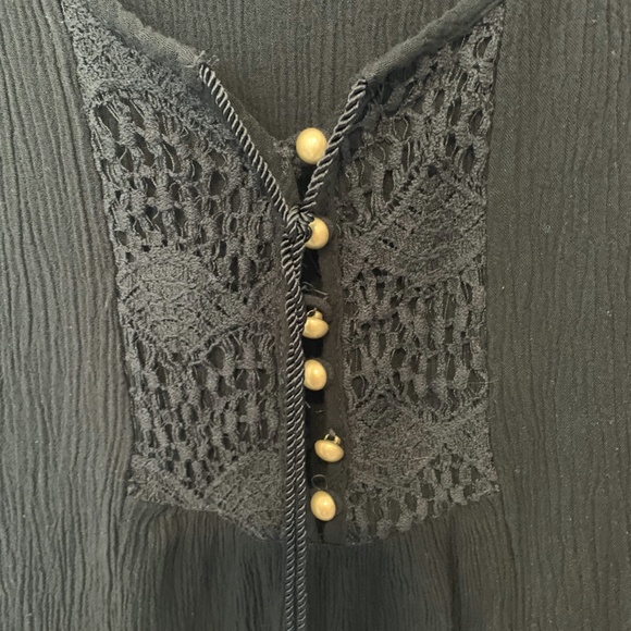 WORLD UNITY BLACK CAP SLEEVE TOP SIZE 3X - Picture 2 of 6